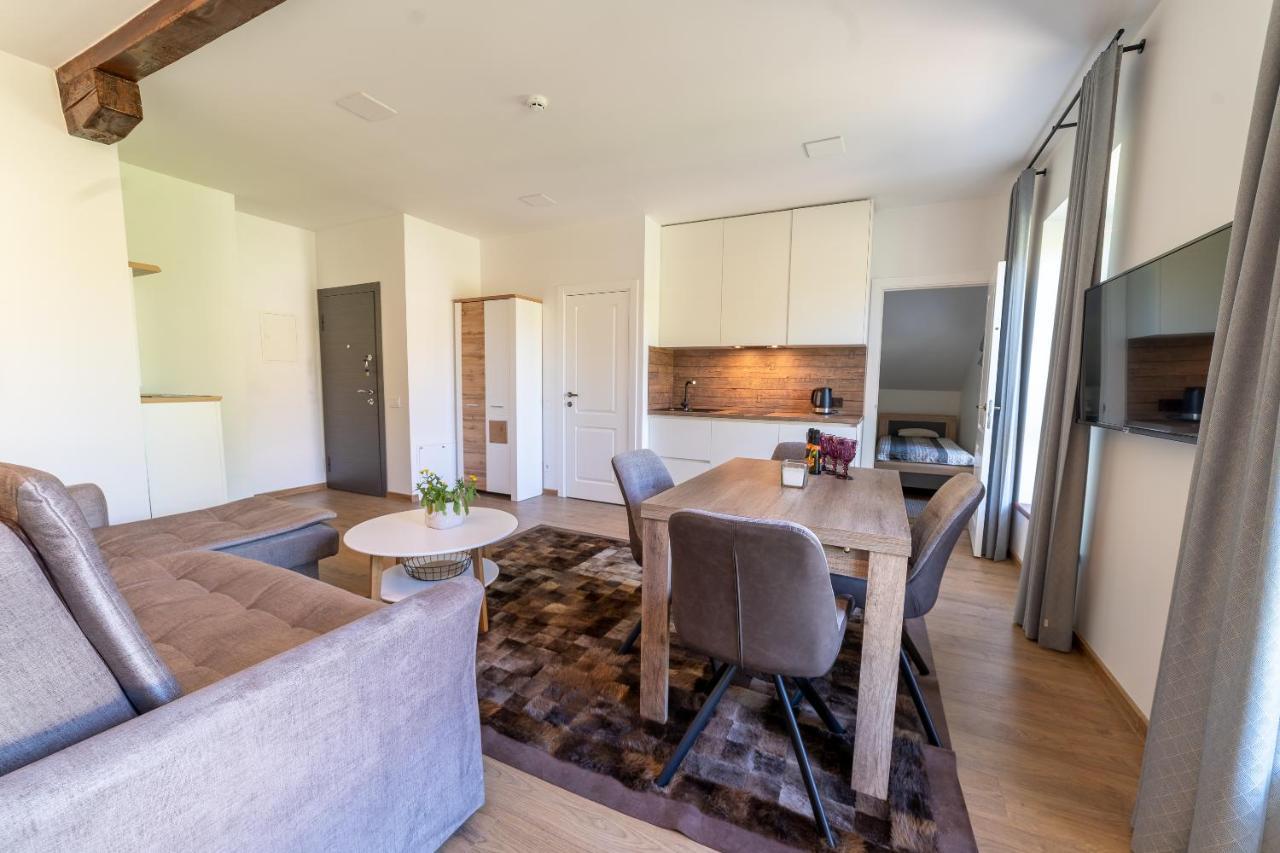 Apartamentai Muzika Šilutė Buitenkant foto